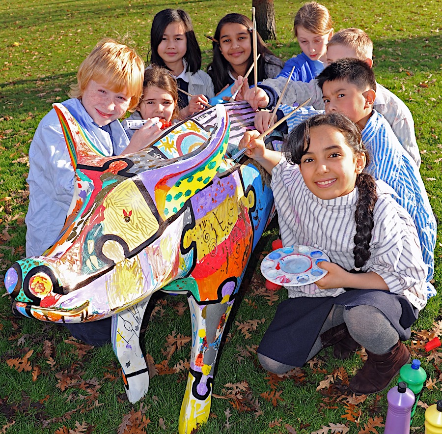 St Andrews School decorated ‘Pigsaw’