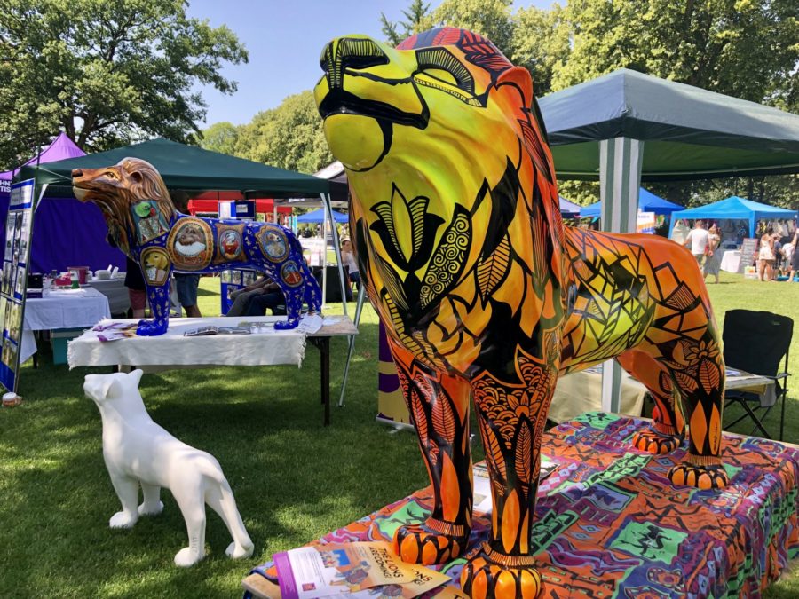 Roarsome day at the Windsor Summer Fayre