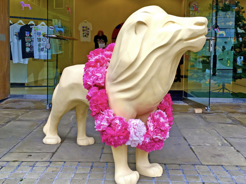 Raffle to win a Large Lion sculpture – draw 14 December